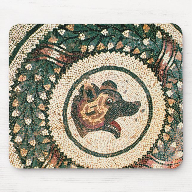 Mousepad A cabeça do urso, mosaico romano, século IV (Frente)