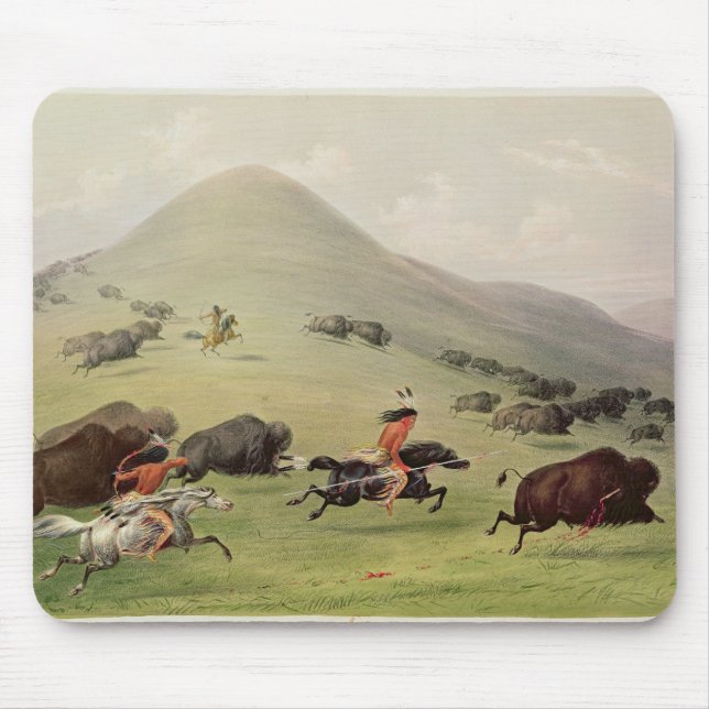 Mousepad A caça do búfalo, c.1832 (Frente)