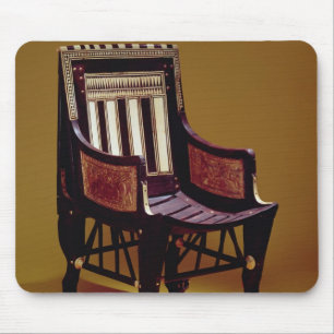 Mousepad A cadeira da criança, do túmulo de Tutankhamun