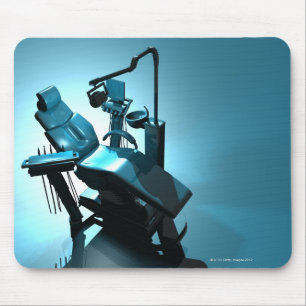 Mousepad A cadeira do dentista, arte finala do computador