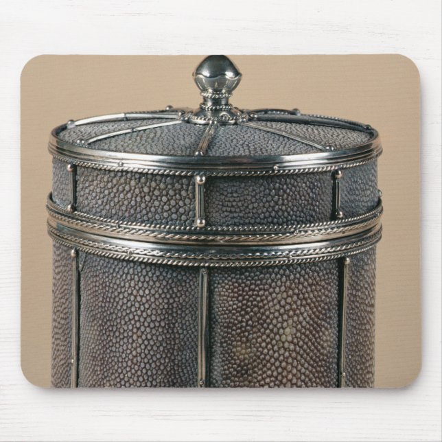 Mousepad A caixa do cigarro com shagreen os lados, 1928 (Frente)