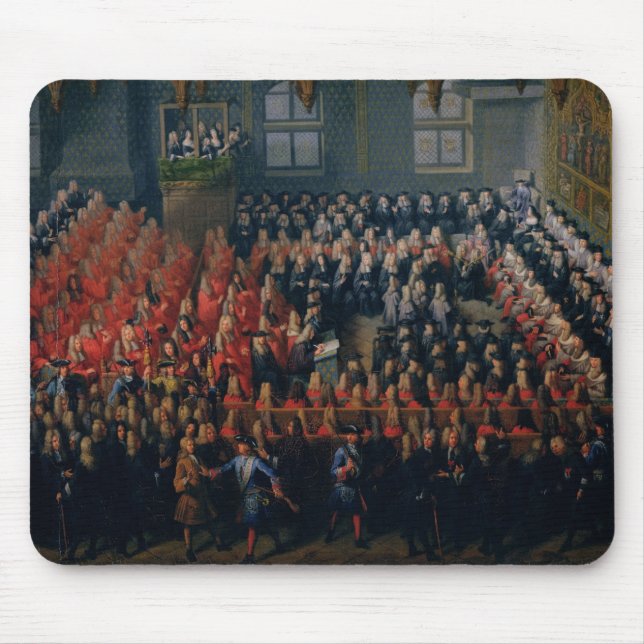 Mousepad A cama de justiça guardarou no Parlement de Paris (Frente)