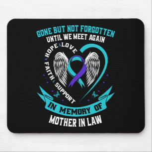 Mousepad A Camisa De Sensibilização Suicida Saiu De Direito