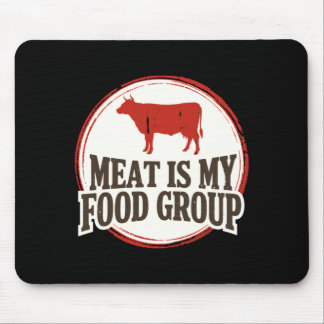 Mousepad A carne de homens carnívoros é o grupo alimentar d