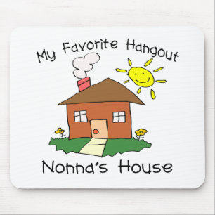 Mousepad A casa de Nonna favorito do lugar frequentado