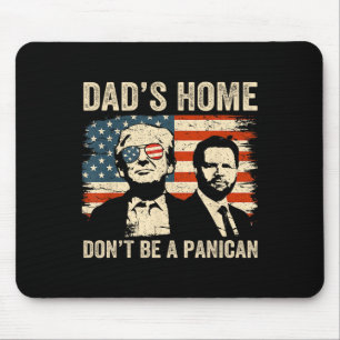 Mousepad A casa do pai não é um pânico engraçado.