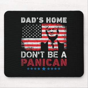 Mousepad A casa do Pai Trump não é uma casa de Pai pânico D