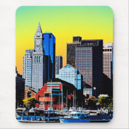 Mousepad A Casa Personalizada Boston USA Poster
