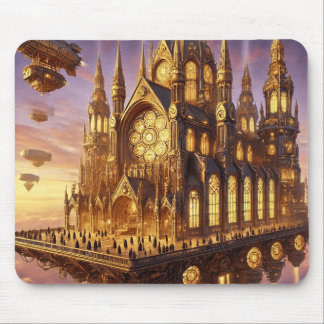 Mousepad A Catedral entre as Nuvens