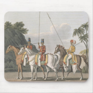 Mousepad A cavalaria irregular, exército de Bengal 1817,
