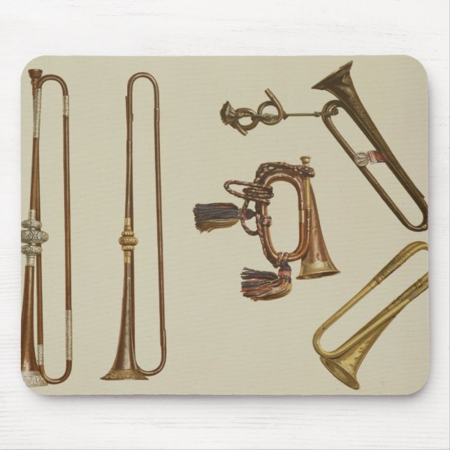Mousepad A cavalaria toca trombeta, um cornetim, uma (Frente)