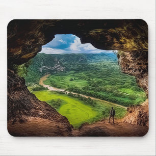 Mousepad A caverna da janela, Puerto Rico