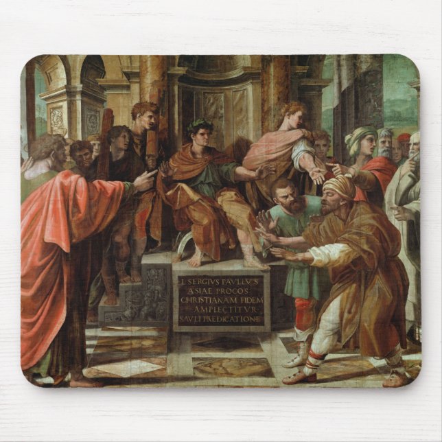 Mousepad A cegueira de Elymas (desenhos animados para o (Frente)