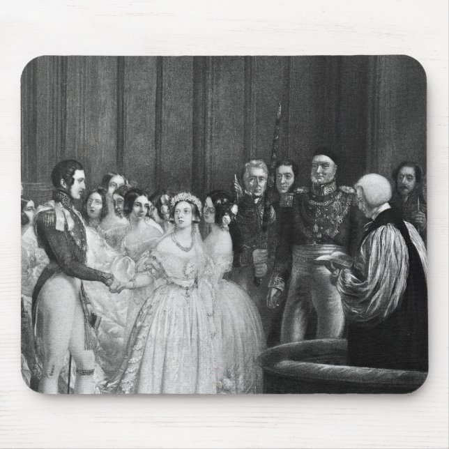 Mousepad A cerimónia de casamento (Frente)