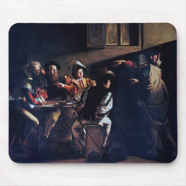 Mousepad A chamada do Santo Matthew, Caravaggio (Frente)