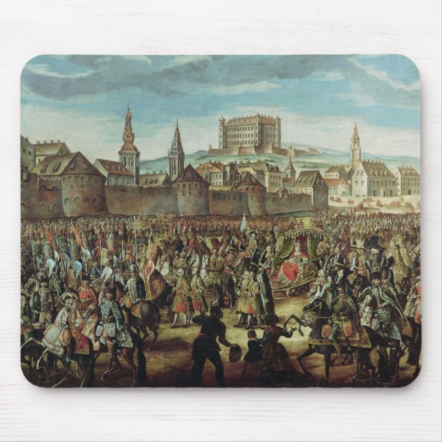 Mousepad A chegada da imperatriz Maria Theresa de (Frente)