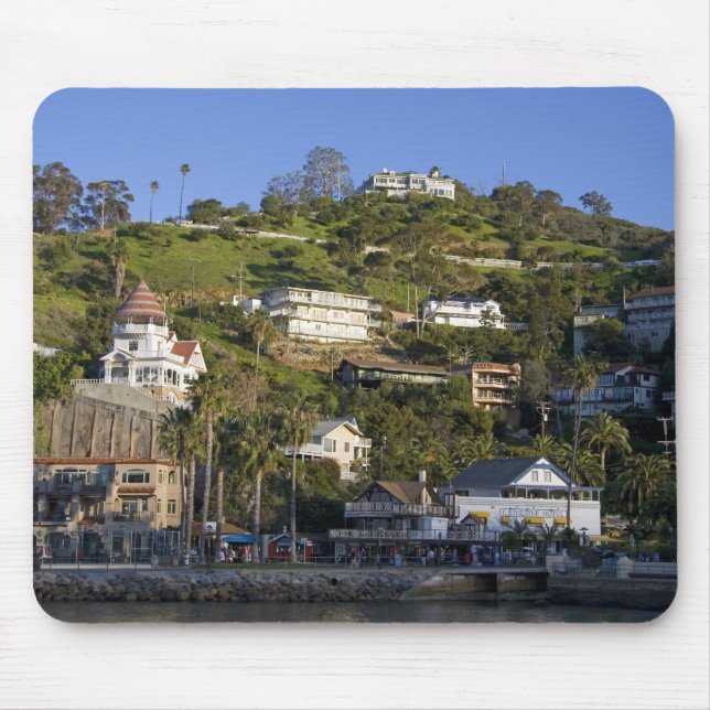 Mousepad A cidade de Avalon, na ilha Catalina, (Frente)