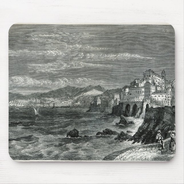 Mousepad A cidade de Genoa (Frente)