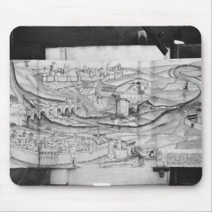 Mousepad A cidade e a vila de Carcassonne, 1462