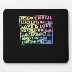 Mousepad A Ciência É Real - Vidas Negras - O Amor É O Amor