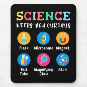 Mousepad A ciência mantém você curioso