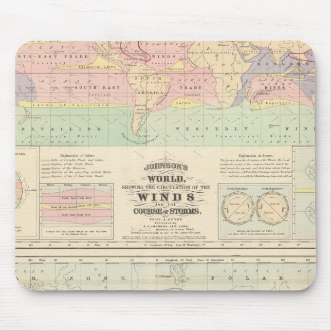 Mousepad a circulação dos ventos (Frente)