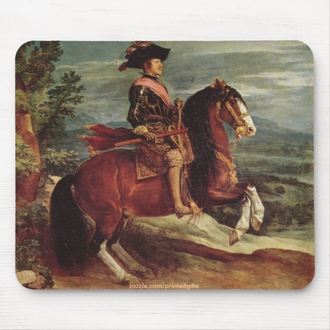 Mousepad A Coleção CLÁSSICA DE CAVALOS (Frente)