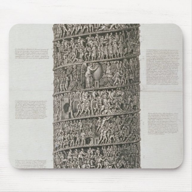 Mousepad A coluna de Trajan (gravura) (Frente)