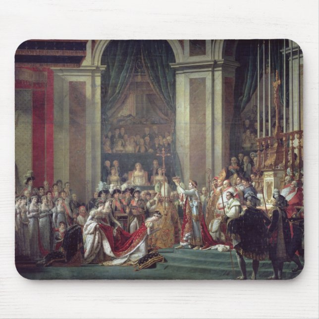 Mousepad A consagração e o Josephine de Napoleon (Frente)