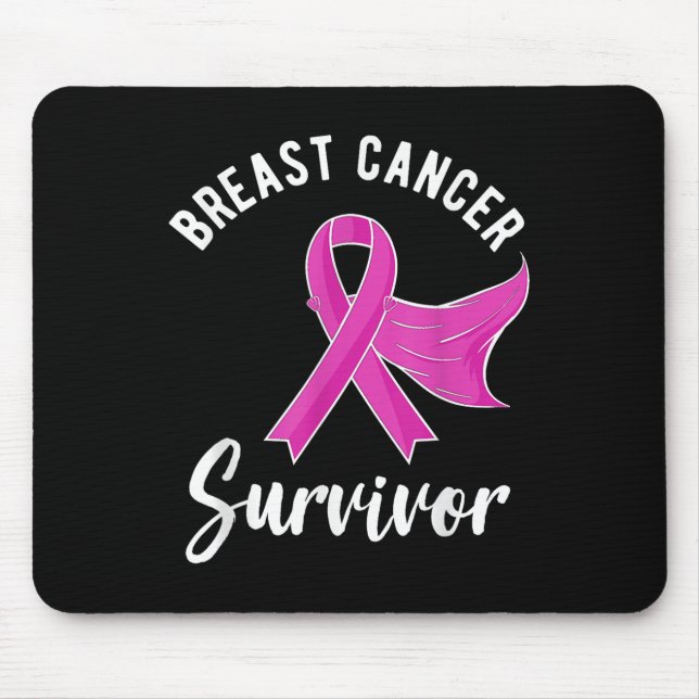 Mousepad A consciência do Cancer da mama dá presentes às mu (Frente)