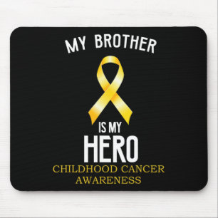 Mousepad A consciência do cancer infantil Meu Irmão é meu h
