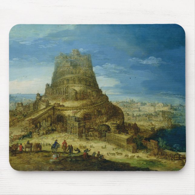 Mousepad A construção da torre de Babel (Frente)