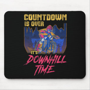 Mousepad A Contagem Regressiva Terminou Bicicleta De Mounta