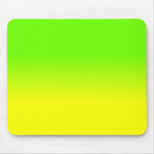 Mousepad A cor amarela verde e de néon de néon da máscar