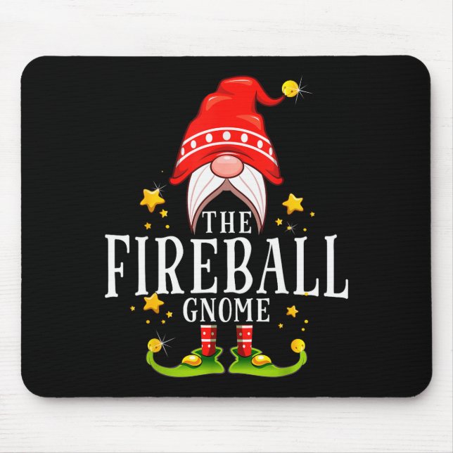 Mousepad A Correspondência do Gnomo do Fogo de Natal  (Frente)