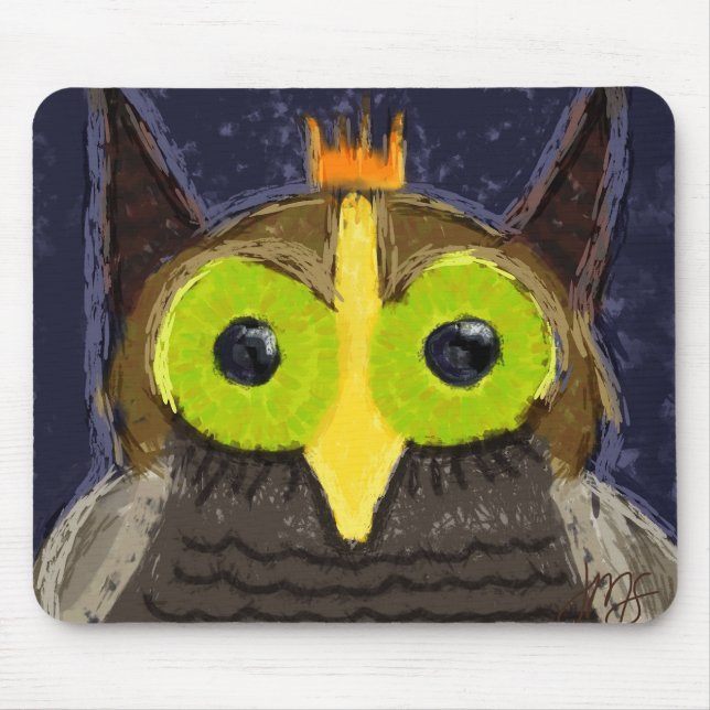 Mousepad A coruja real (Frente)