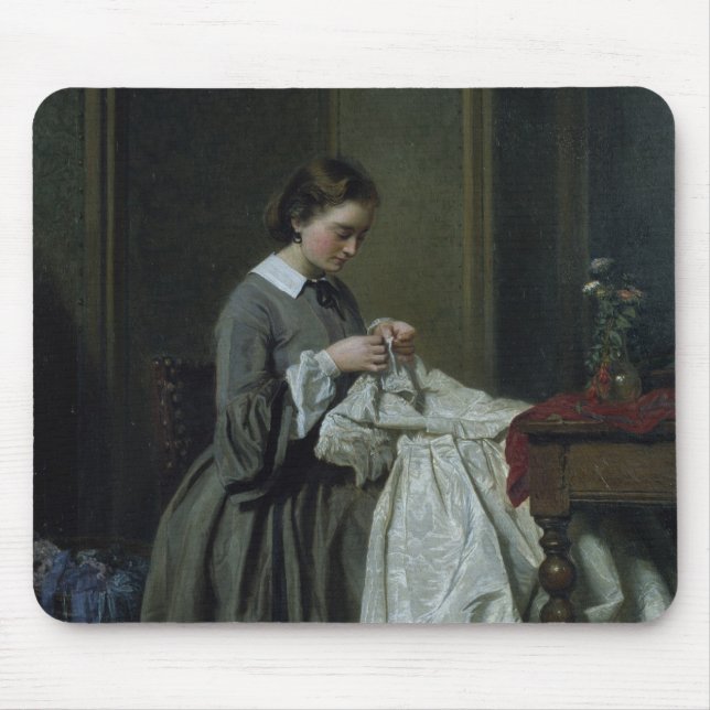 Mousepad A costureira (Frente)