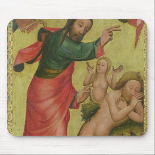 Mousepad A criação da véspera, um painel de Grabower