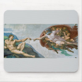 Mousepad A Criação de Adão (c. 1511) | Michelangelo