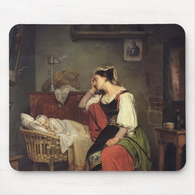 Mousepad A criança doente (Frente)