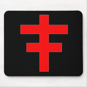 Mousepad A cruz dos Cavaleiros Escoceses Templários