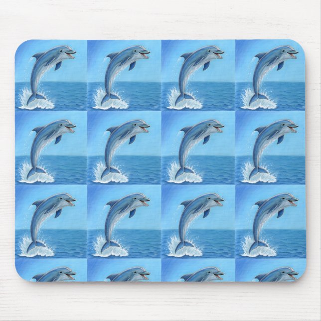 Mousepad A Dança Silenciosa do Golfinho (Frente)