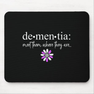 Mousepad A Demência Encontra-Os Onde Estão A Doença Heimer