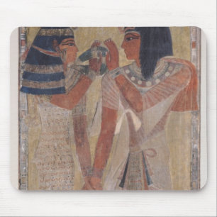 Mousepad A deusa Hathor que coloca o colar mágico
