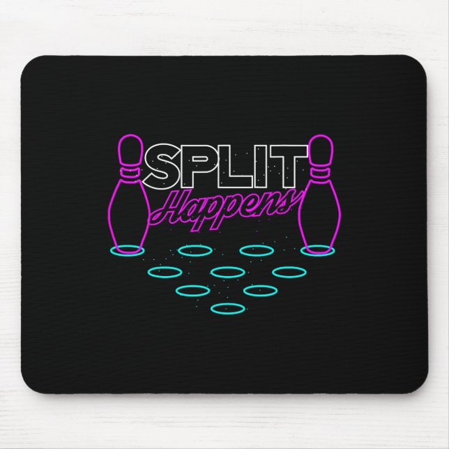 Mousepad A Divisão Acontece Com Boliches Engraçadas (Frente)