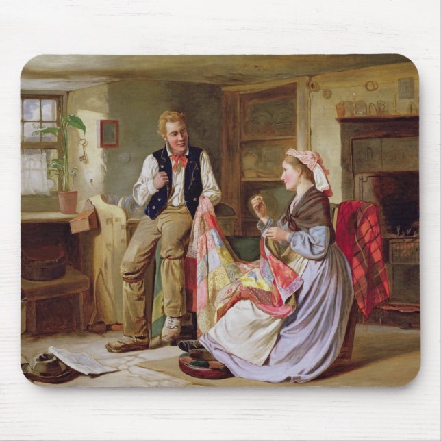 Mousepad A edredão de retalhos (Frente)