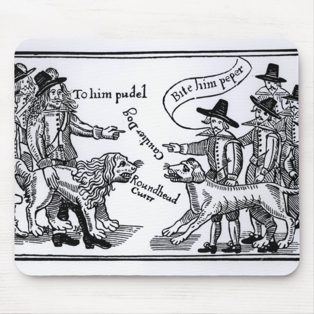 Mousepad A ele Pudel, morde-o Peper (Frente)