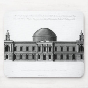 Mousepad A elevação sul da casa do registro,