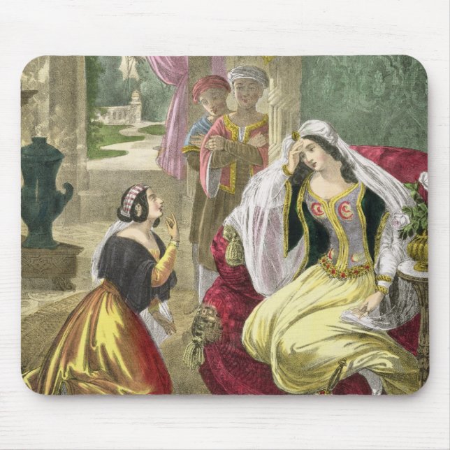 Mousepad A empregada doméstica hebréia prisioneira que (Frente)