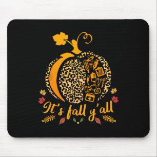 Mousepad A Enfermeira Cai, Esfrega, Lápki Leopard Pumpki